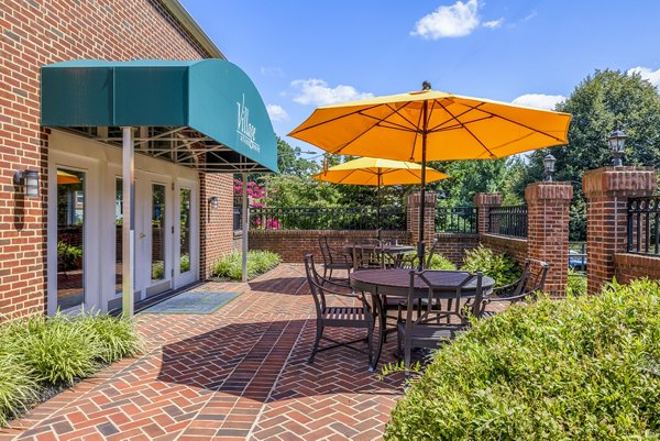 clubhouse patio at Village at Fox Point Apartments