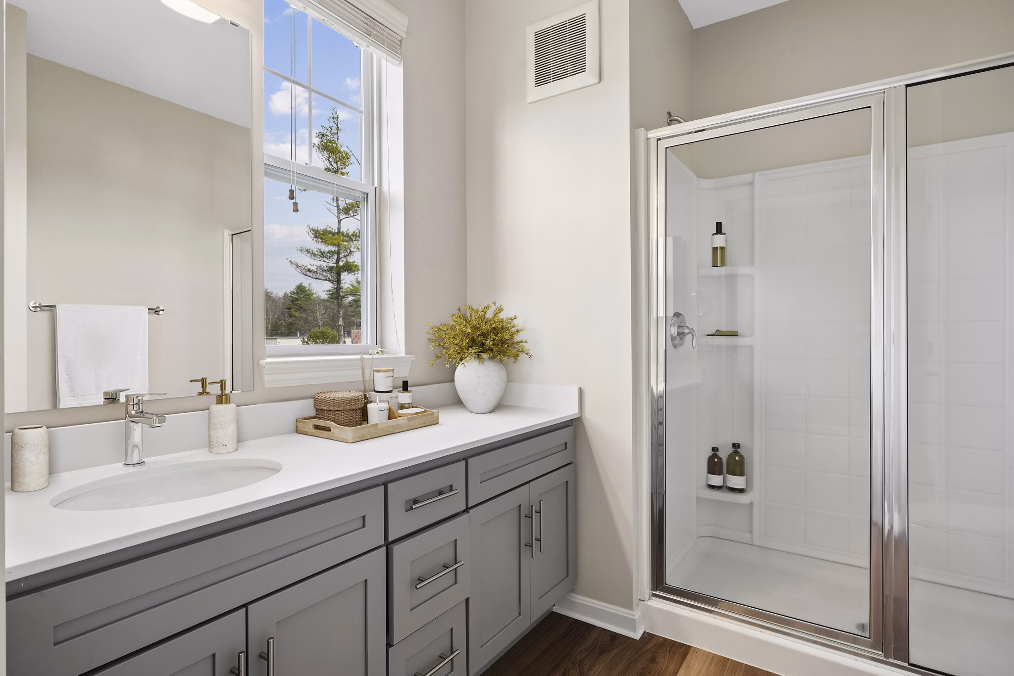Bathroom at The Prescott at Concord Apartments