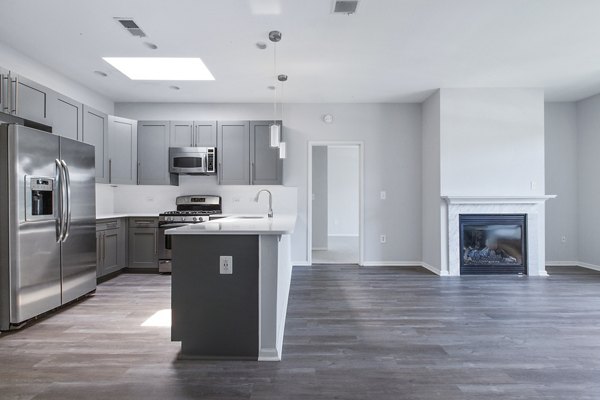 kitchen at 1000 Jefferson Street Apartments