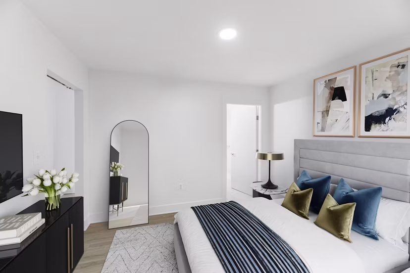 bedroom at Louis at 14th Apartments 