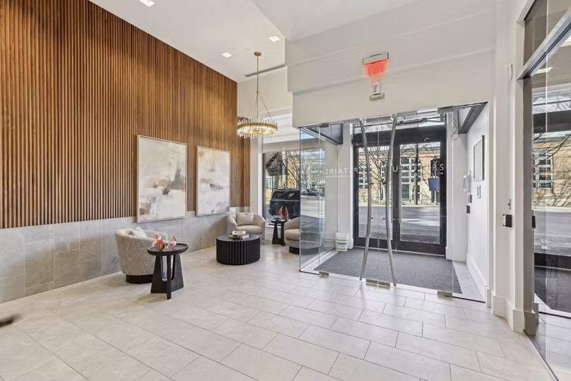 clubhouse at Upstairs at Bethesda Row Apartments