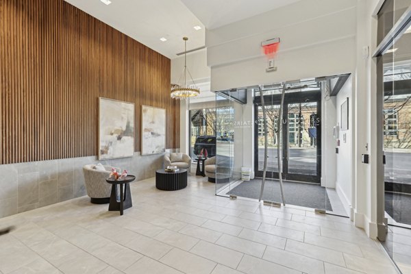 clubhouse at Upstairs at Bethesda Row Apartments