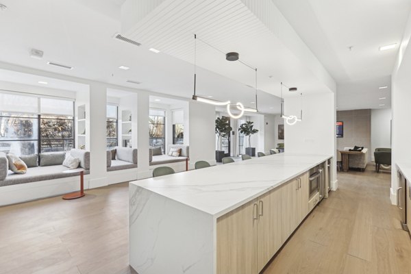 clubhouse at Upstairs at Bethesda Row Apartments