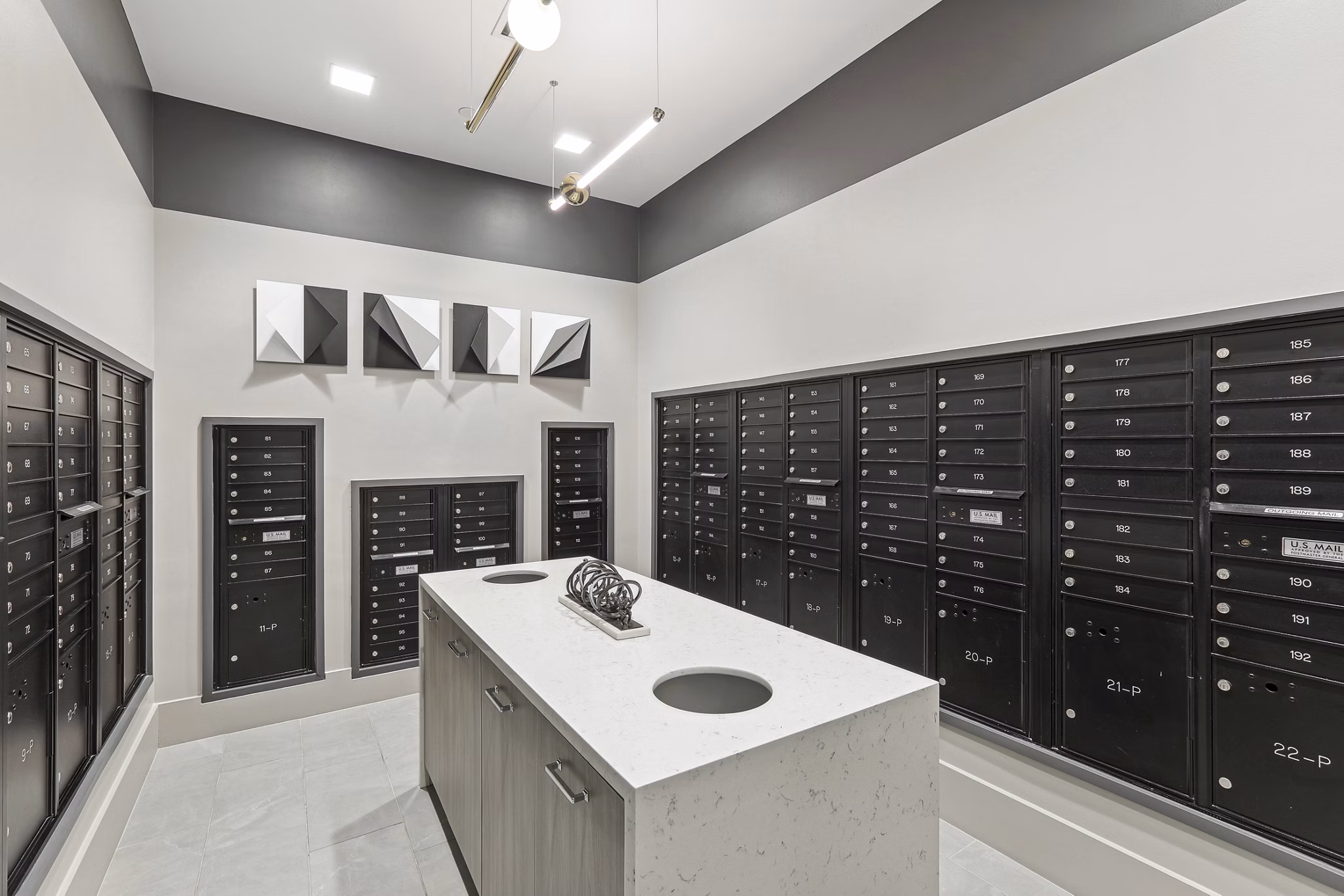 clubhouse at Upstairs at Bethesda Row Apartments