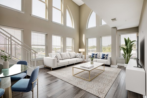 interior at Upstairs at Bethesda Row Apartments