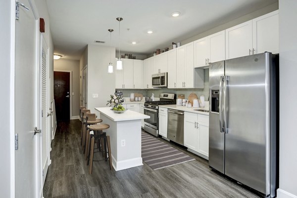 kitchen at Upstairs at Bethesda Row Apartments