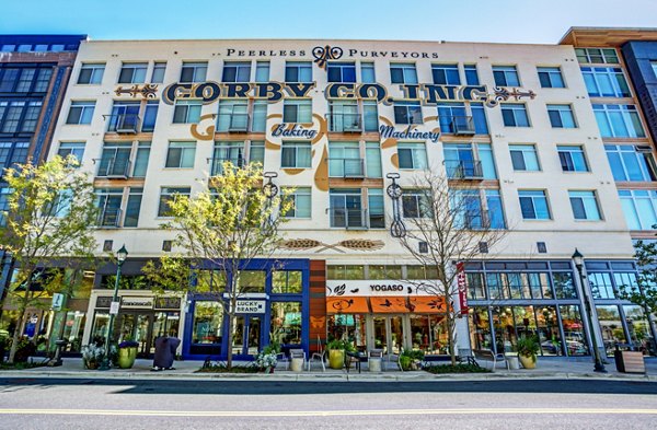 PerSei at Pike & Rose: Modern luxury apartment building with sleek design in vibrant neighborhood