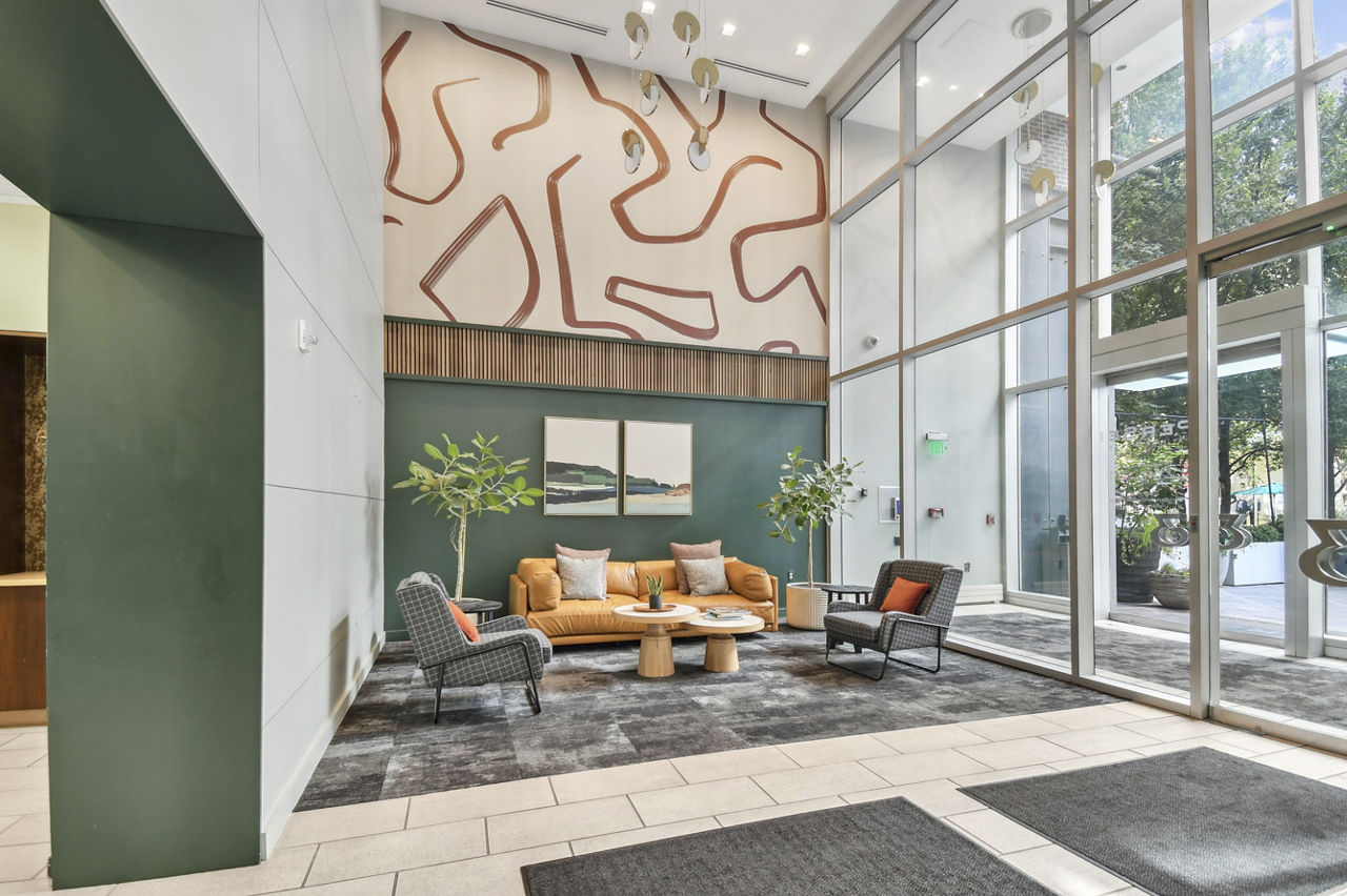Lobby at Persei At Pike Rose (7 of 8)