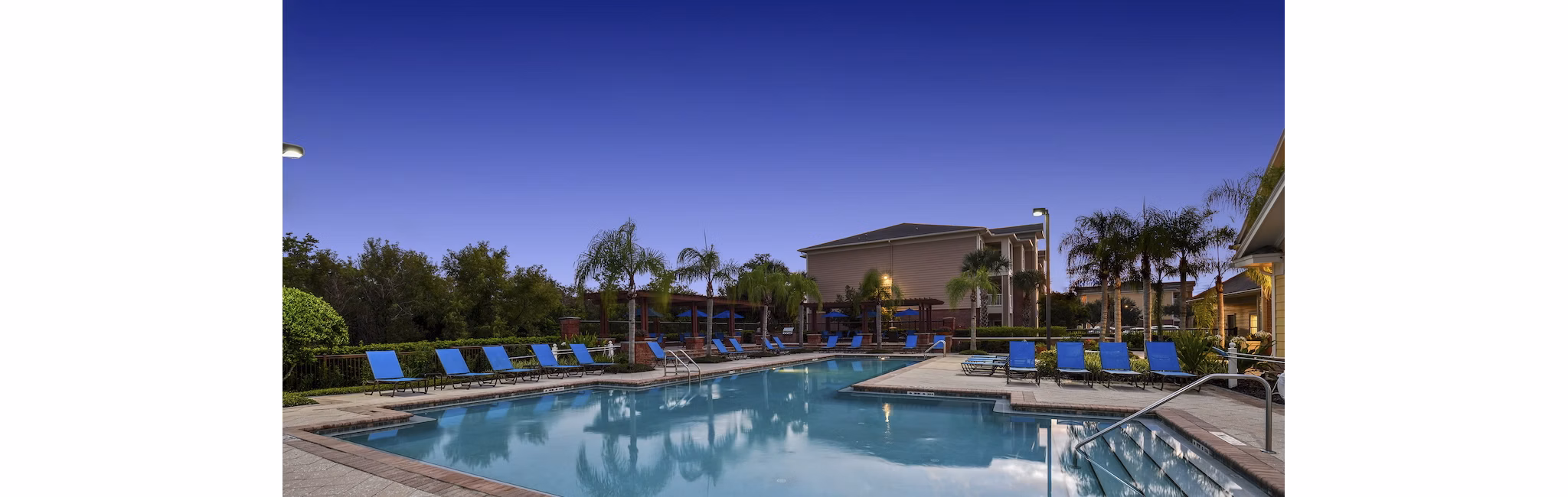 Resort-style pool at Town Center at Lakeside Village Apartments offering relaxation and leisure in a luxurious setting