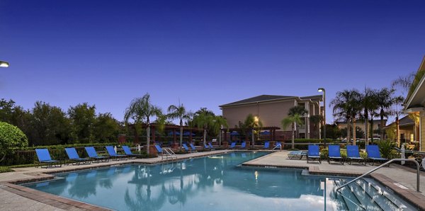 Resort-style pool at Town Center at Lakeside Village Apartments offering relaxation and leisure in a luxurious setting