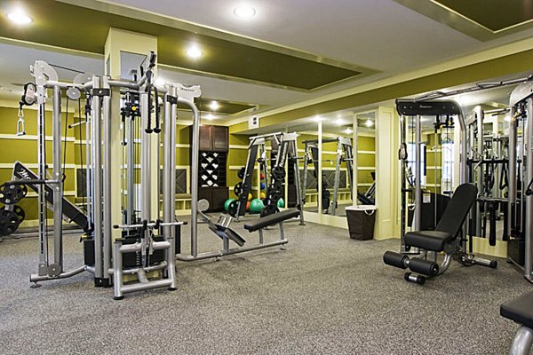 fitness center at Aqua at Millenia Apartments