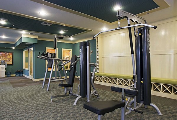 fitness center at Aqua at Millenia Apartments