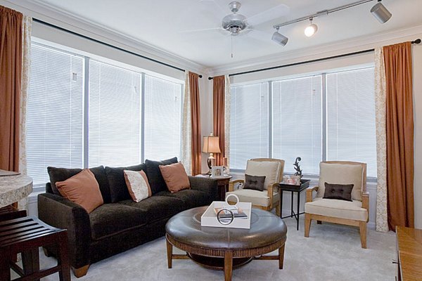 living room at Aqua at Millenia Apartments