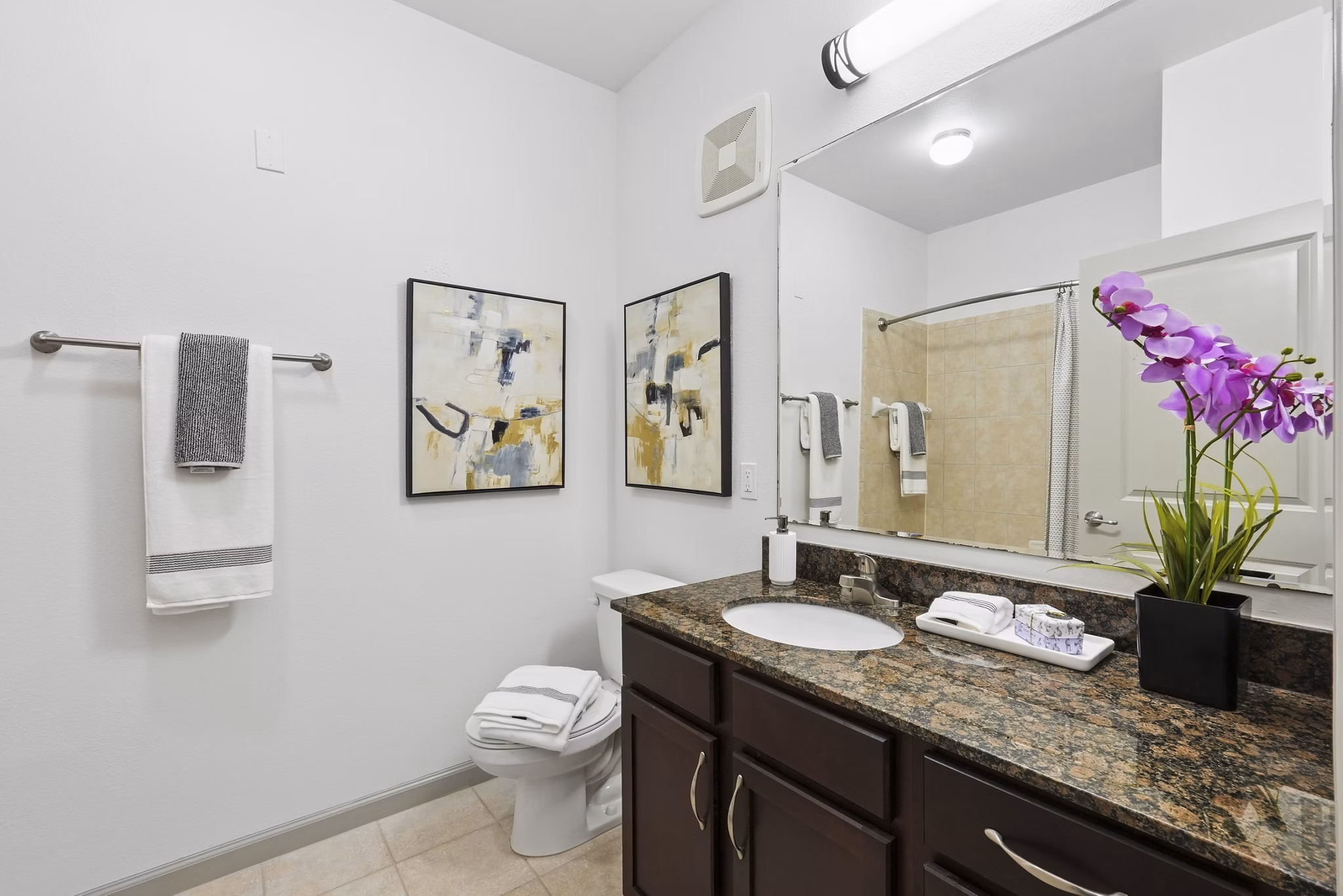 bathroom at Sanctuary at Eagle Creek Apartments 