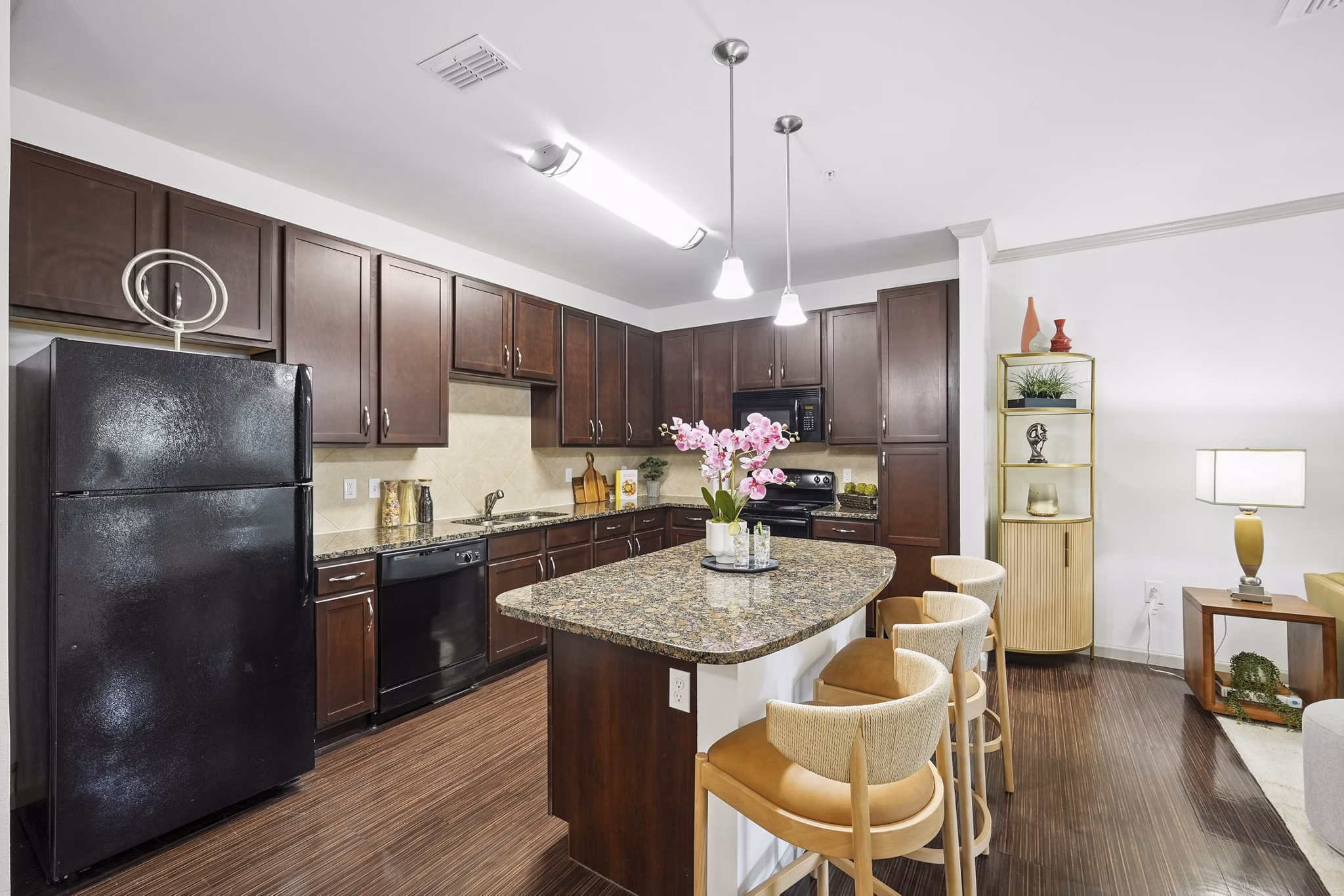 kitchen at Sanctuary at Eagle Creek Apartments 