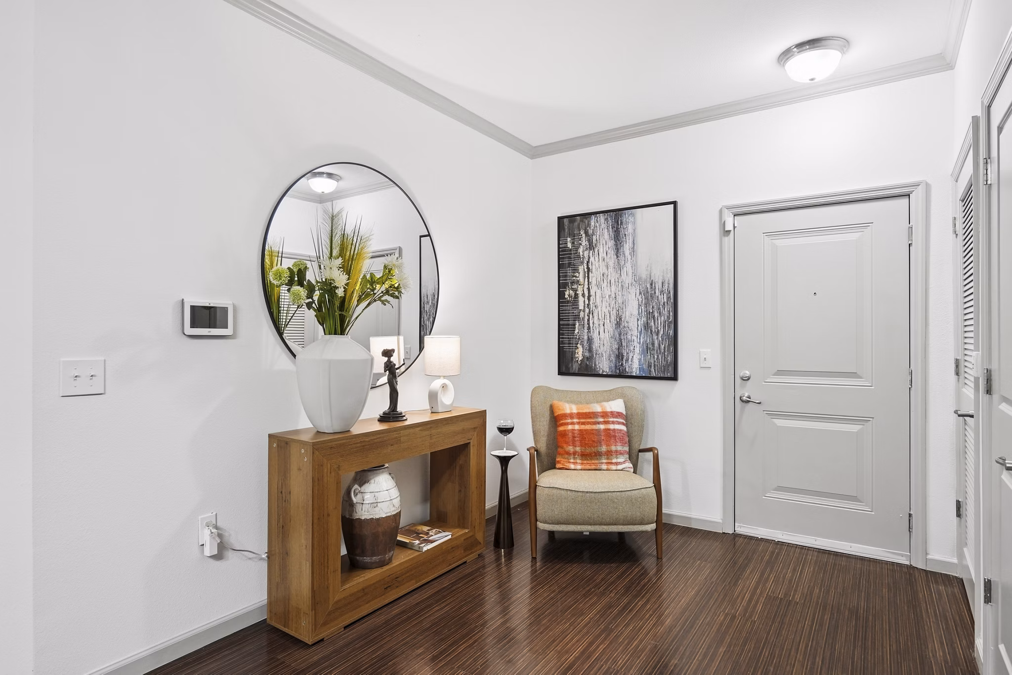 living room at Sanctuary at Eagle Creek Apartments 