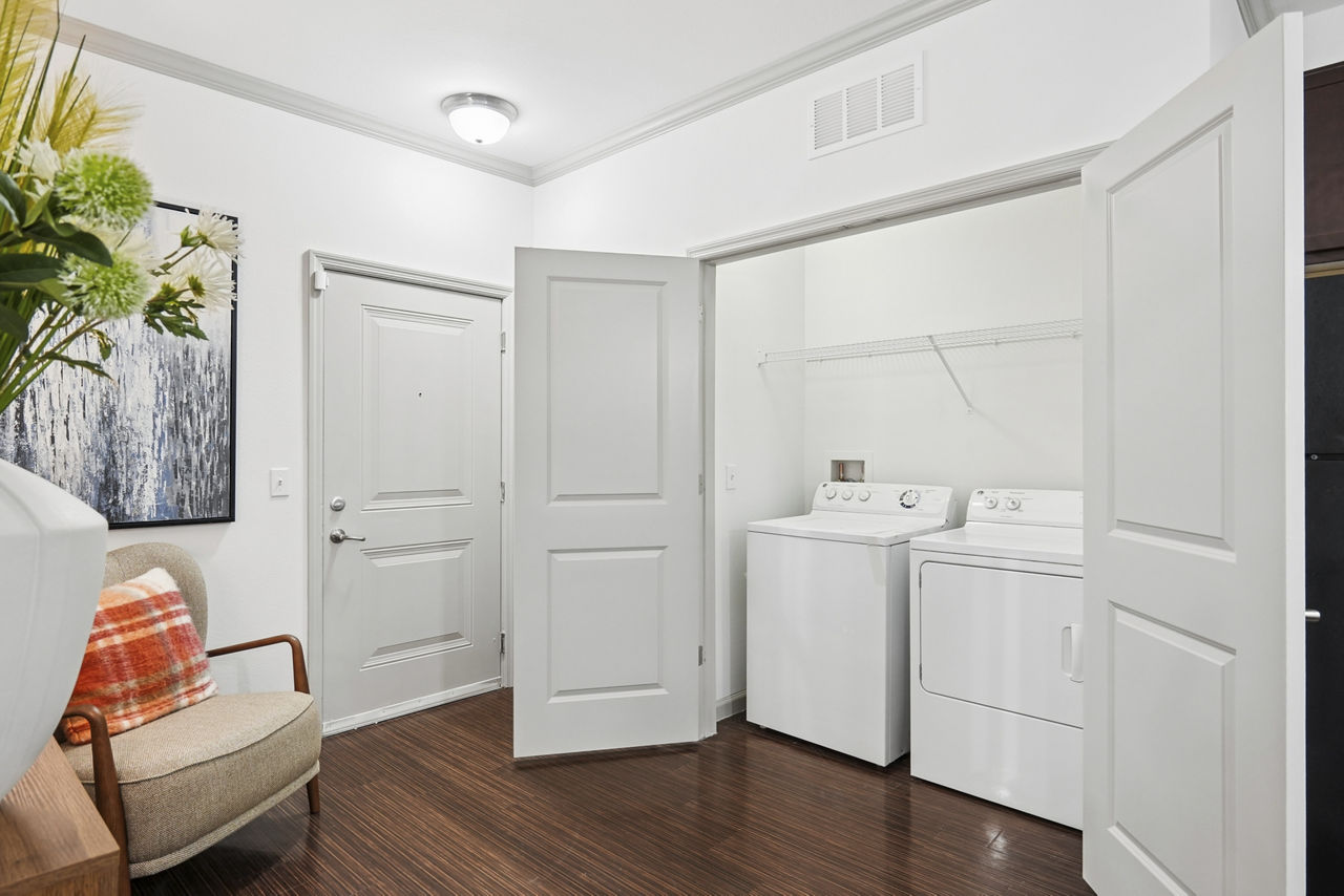 Laundry room at Sanctuary At Eagle Creek