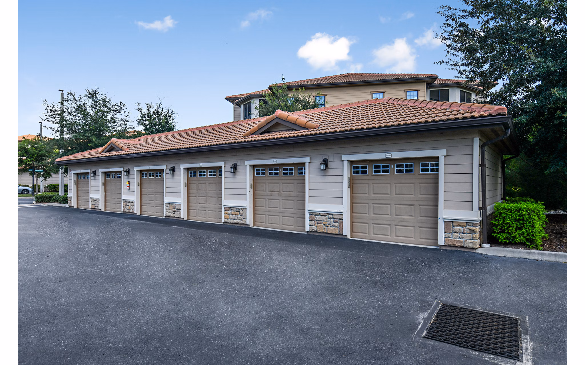 covered parking at Sanctuary at Eagle Creek Apartments 
