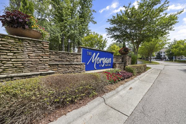 signage at The Morgan at Chapel Hill Apartments