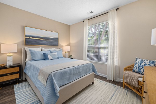 bedroom at The Morgan at Chapel Hill Apartments