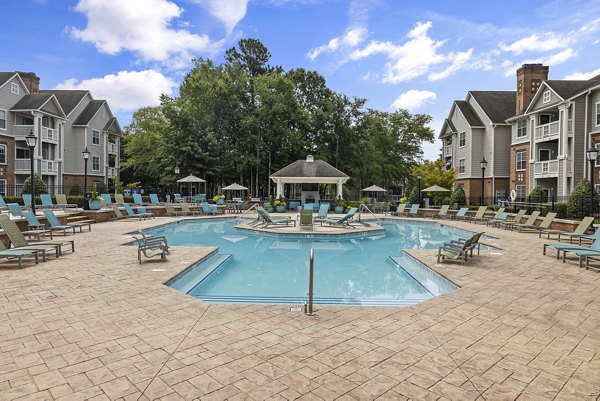 pool at The Morgan at Chapel Hill Apartments