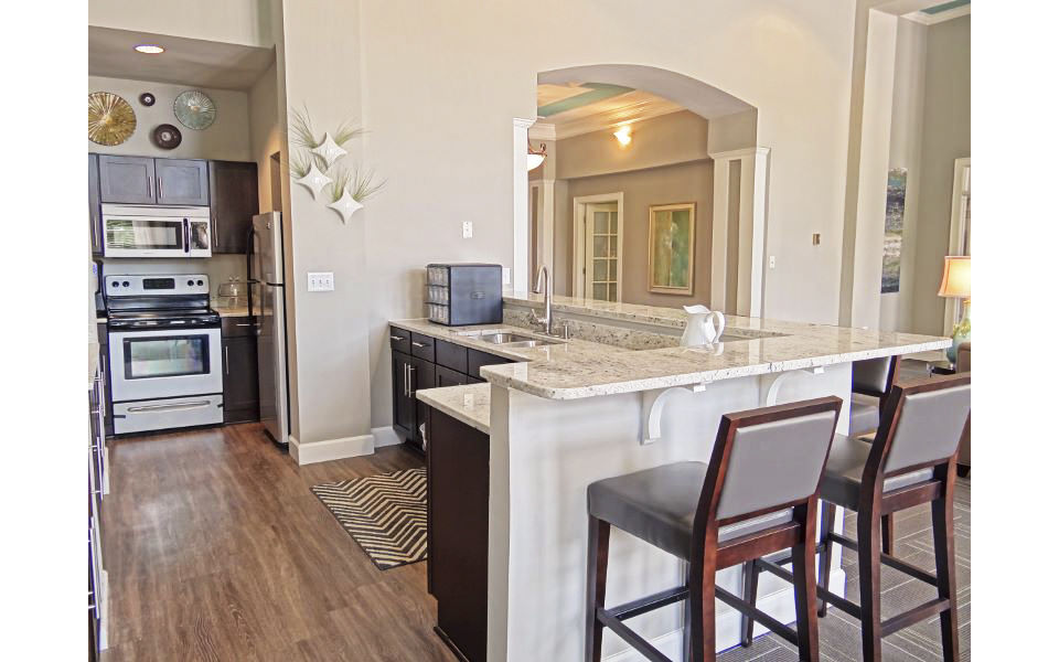 Clubhouse featuring modern seating and decor at Wakefield Glen Apartments