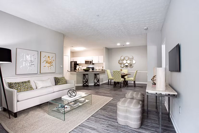 living room at Brodick HillApartments
