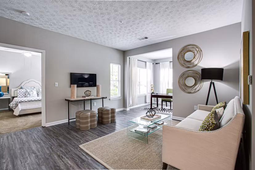 living room at Brodick HillApartments