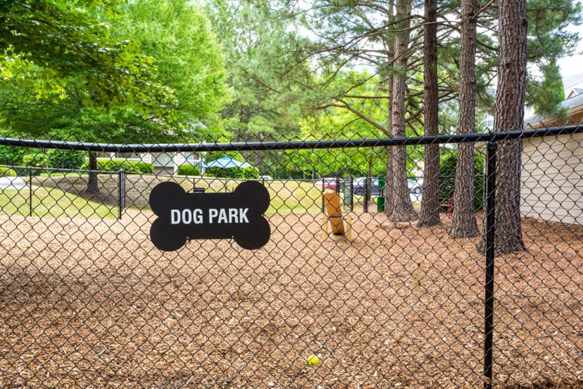 dog park at Brodick Hill Apartments
