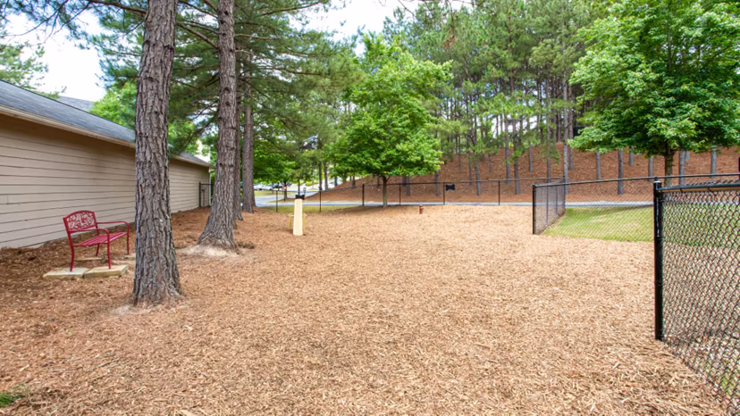 dog park at Brodick Hill Apartments