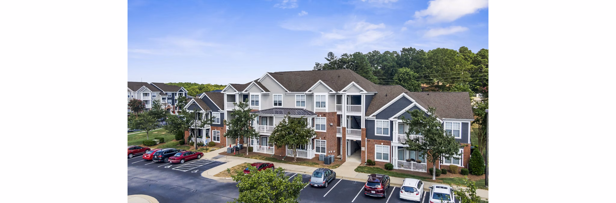 Tradition at Stonewater: Elegant apartment building in Cary, NC