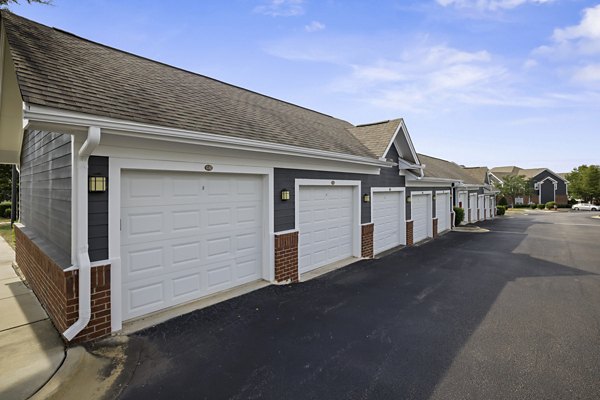 garage/covered parking at Tradition at Stonewater Apartments