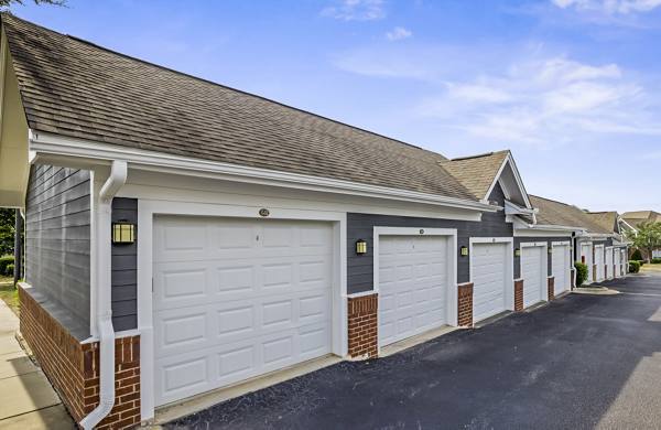 garage/covered parking at Tradition at Stonewater Apartments