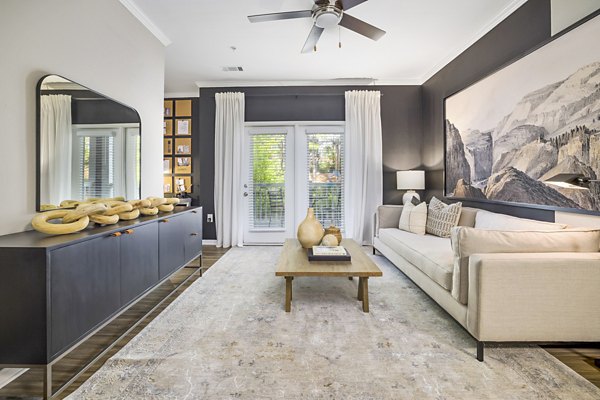 living room at Tradition at Stonewater Apartments