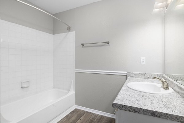 bathroom at Duraleigh Woods Apartments