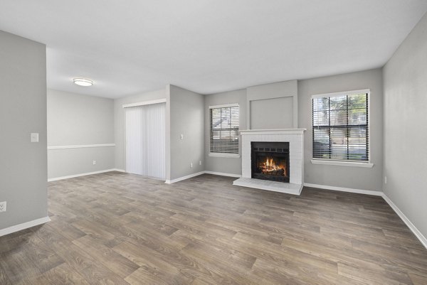 living room at Duraleigh Woods Apartments