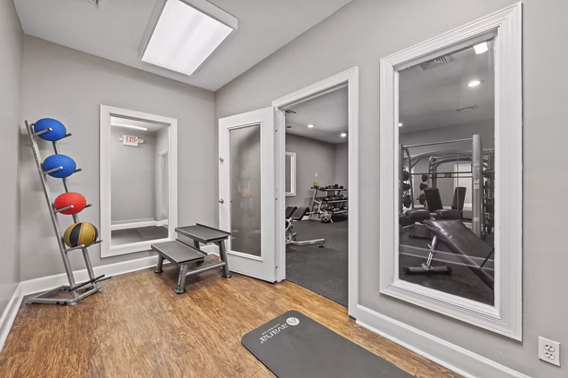 fitness center at Avana Lexington Apartments