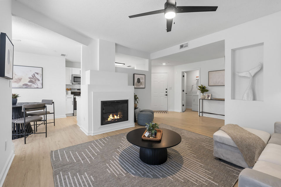 living room at Avana Lexington Apartments