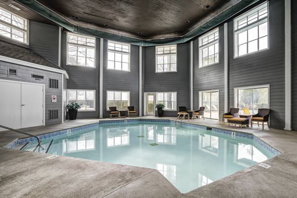 indoor pool at Avana Lexington Apartments