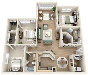 Floorplan The Ballantyne W/Solarium