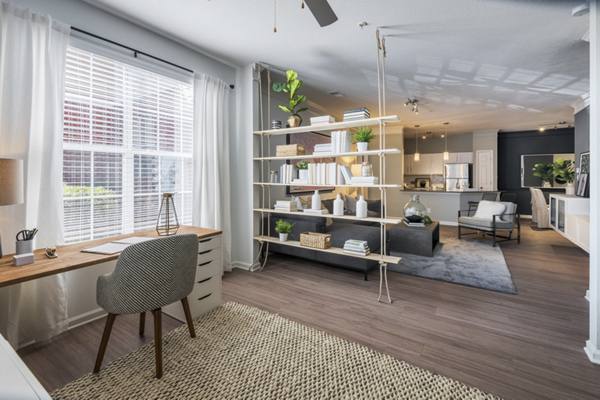living area at Plantation Park Apartments