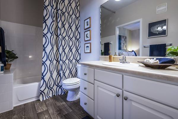 bathroom at NorthCity 6 Apartments