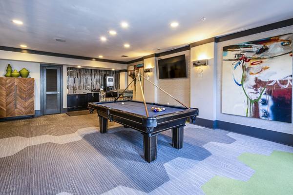 game room at NorthCity 6 Apartments