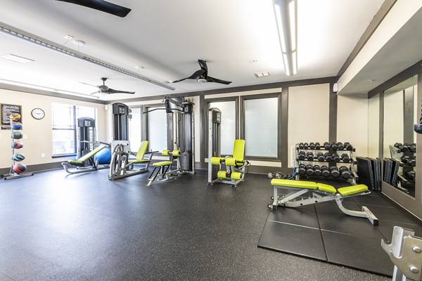 fitness center at NorthCity 6 Apartments              