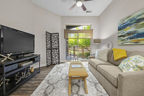 living room at Elizabeth Square Apartments