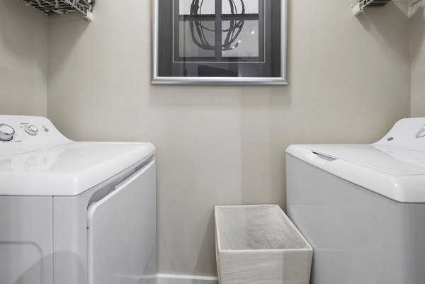 laundry room at Elizabeth Square Apartments 
