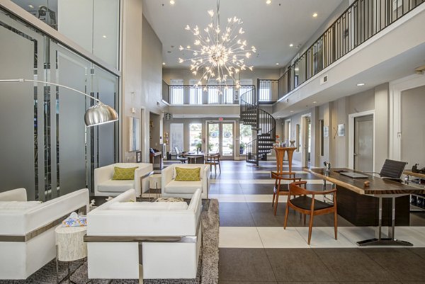 clubhouse at Mosaic South End Apartments
