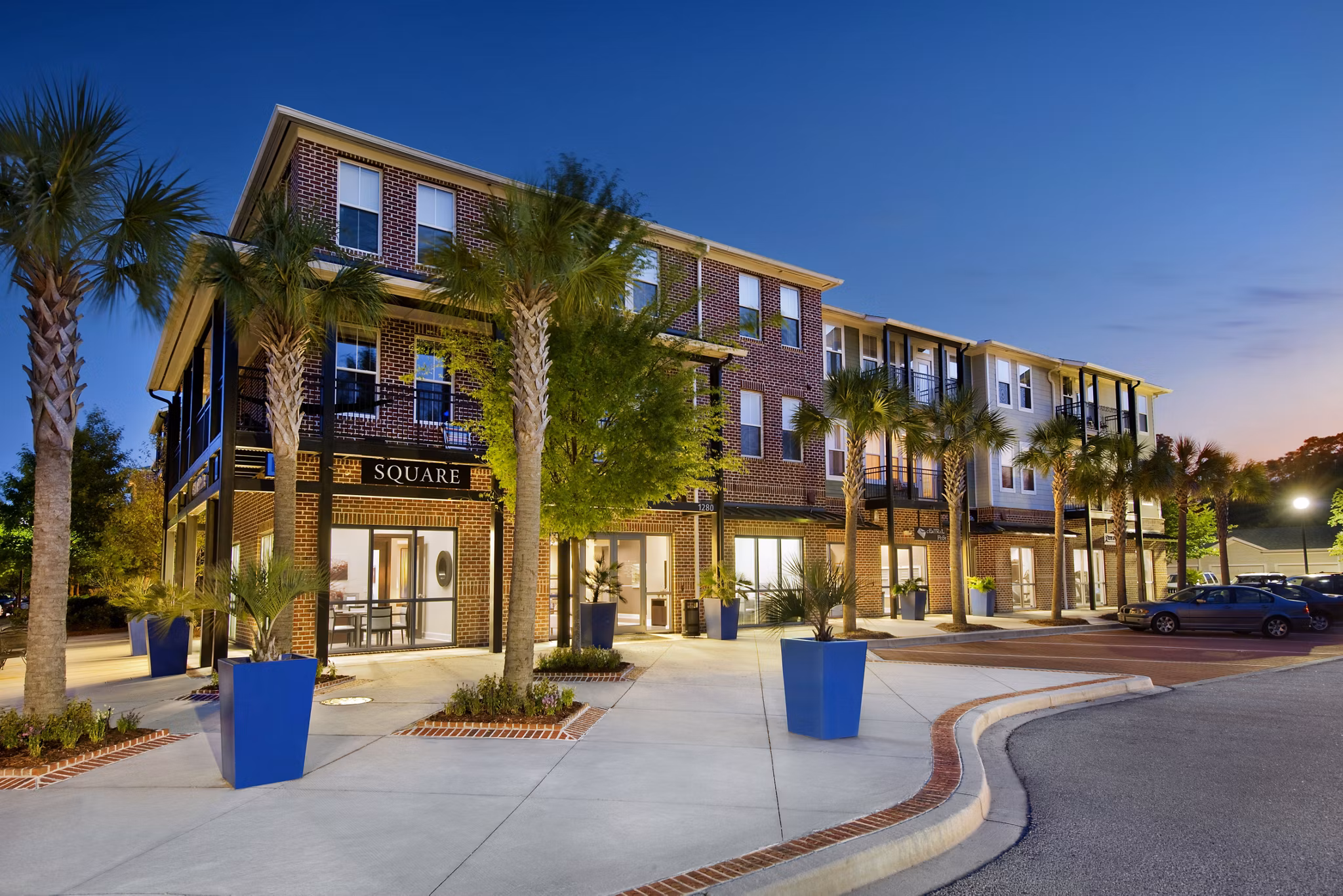 building Central Square at Watermark Apartments