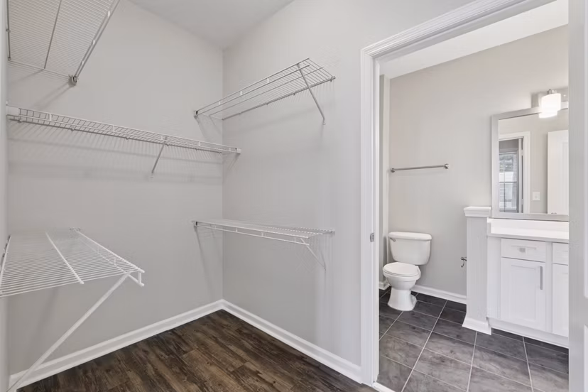 bedroom at Central Square at Watermark Apartments