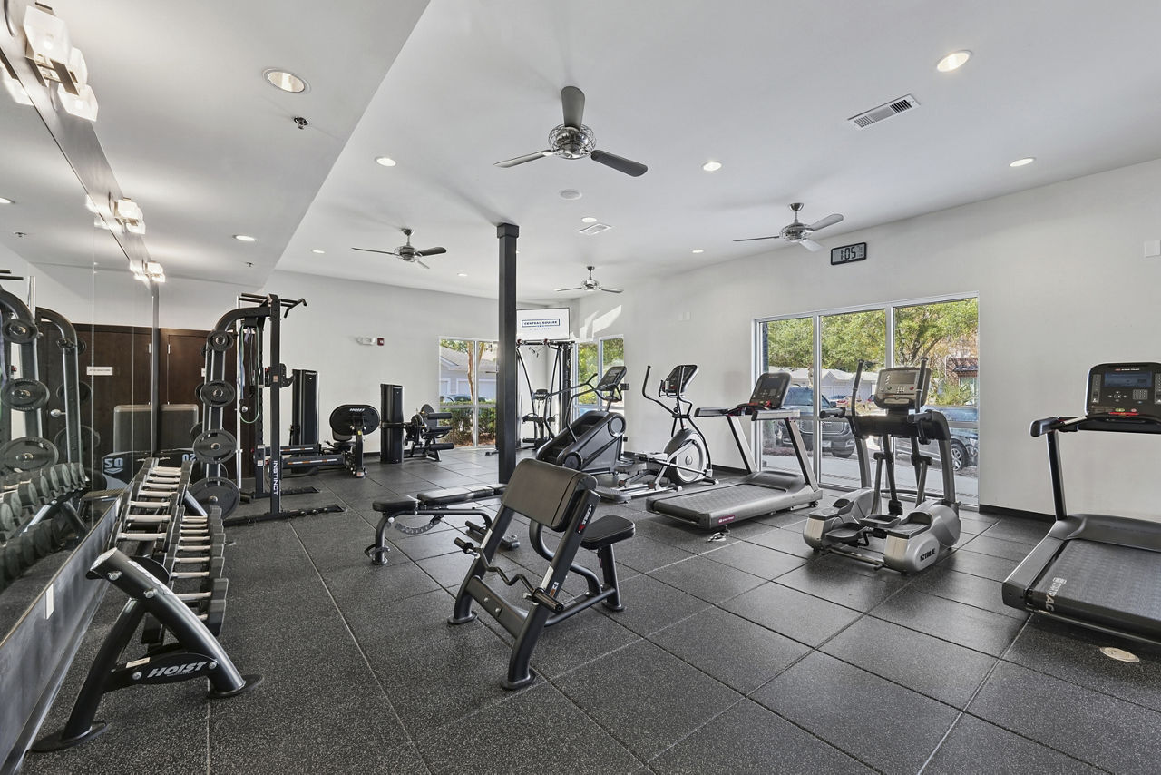 Gym at Central Square At Watermark Apartments (1 of 4)